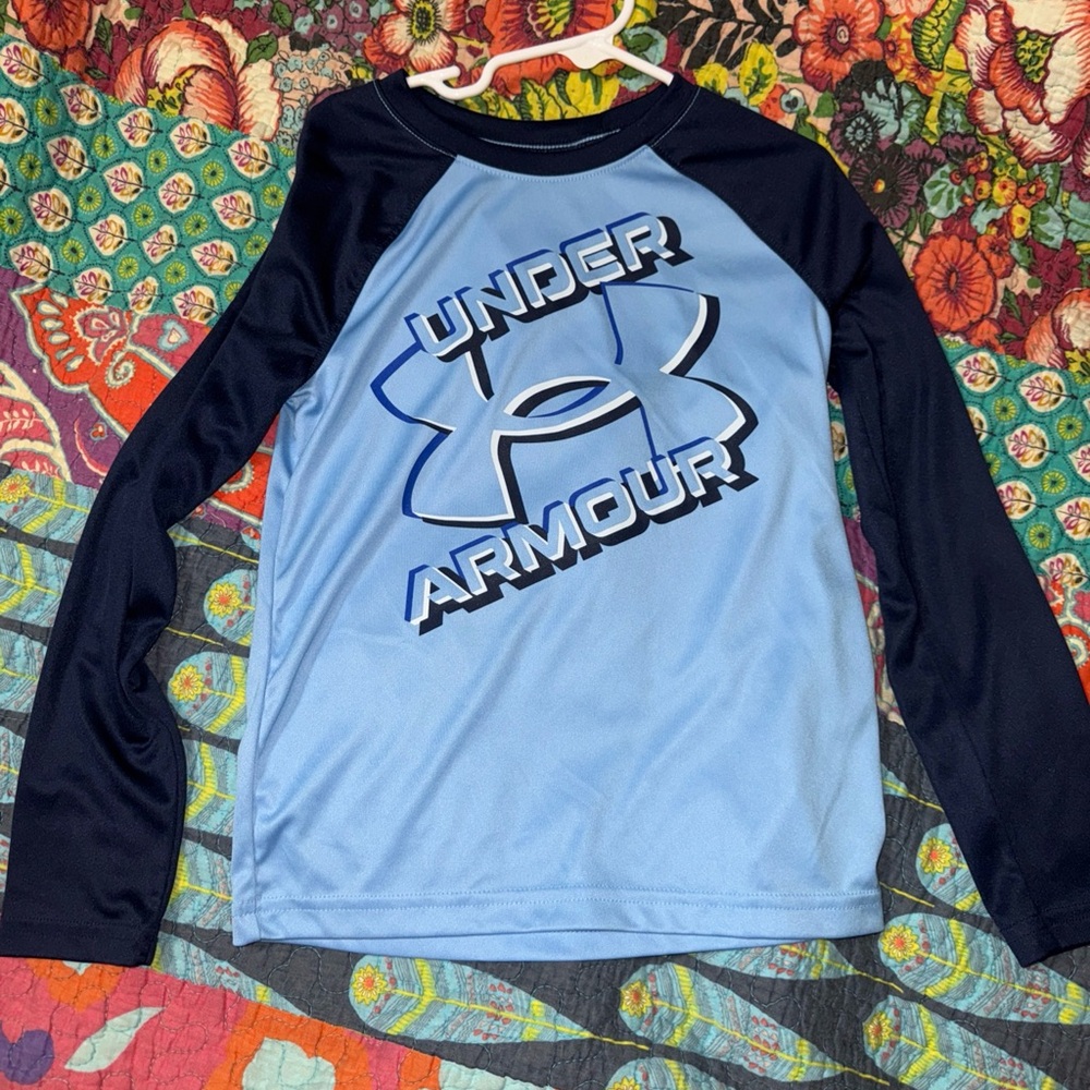 Boys size 7 Under Armour shirt